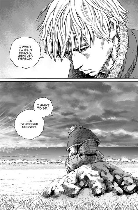 thorfinn panels|thorfinn sitting on rock.